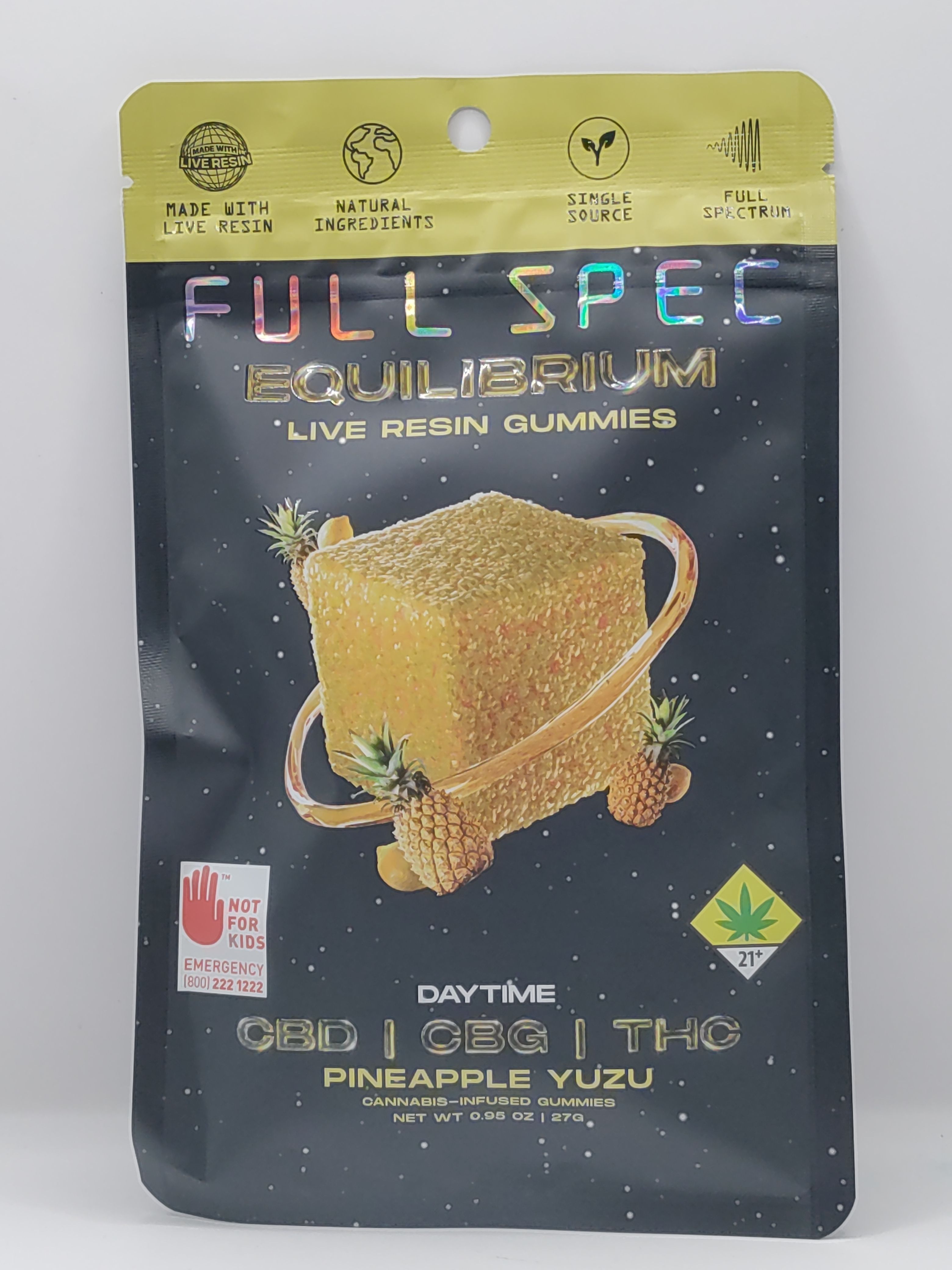Pineapple Yuzu Resin Equilibrium