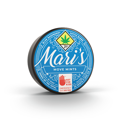 Blue Raspberry Move Mints