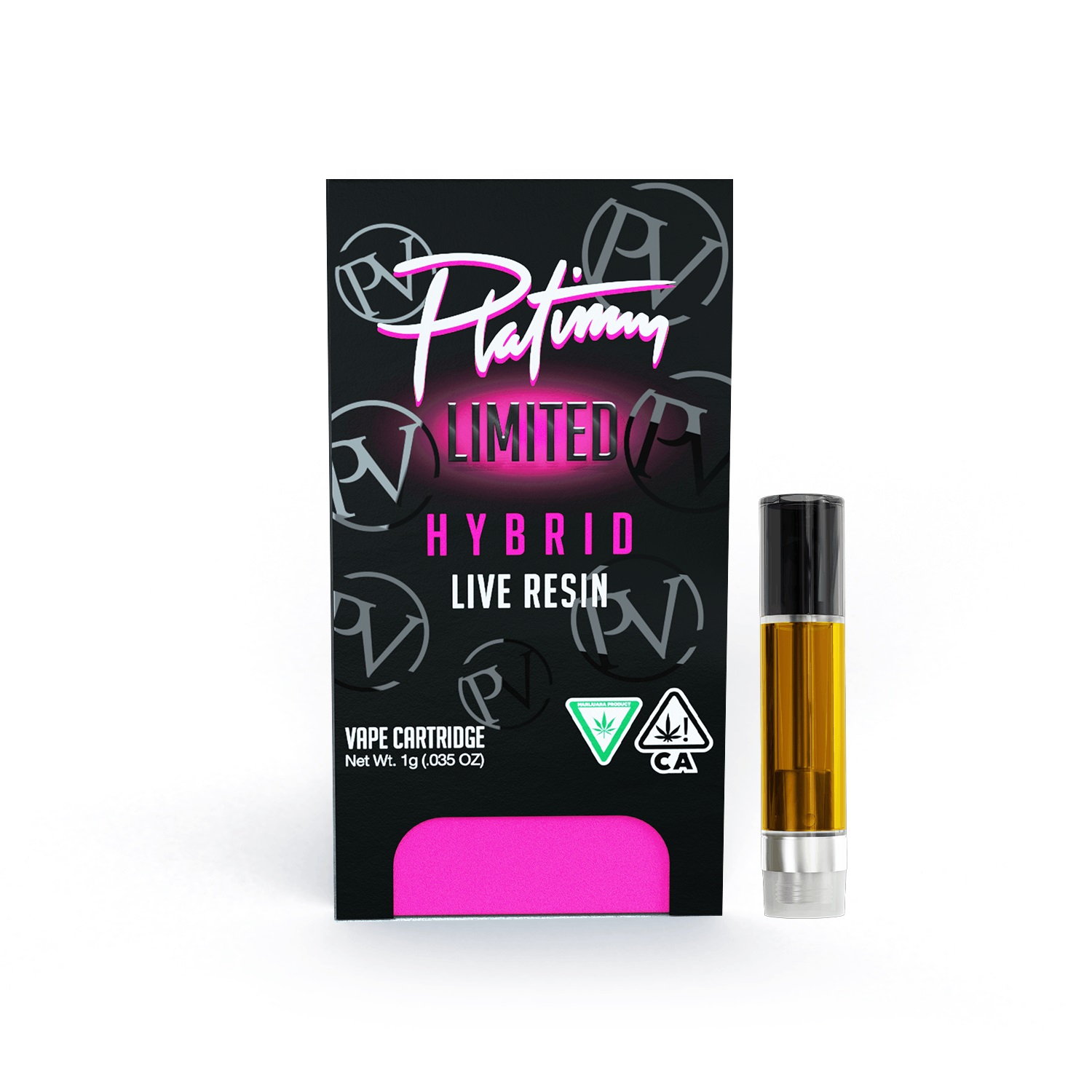 Platinum Vape Live Resin Cherry Zlushie 1g Cart