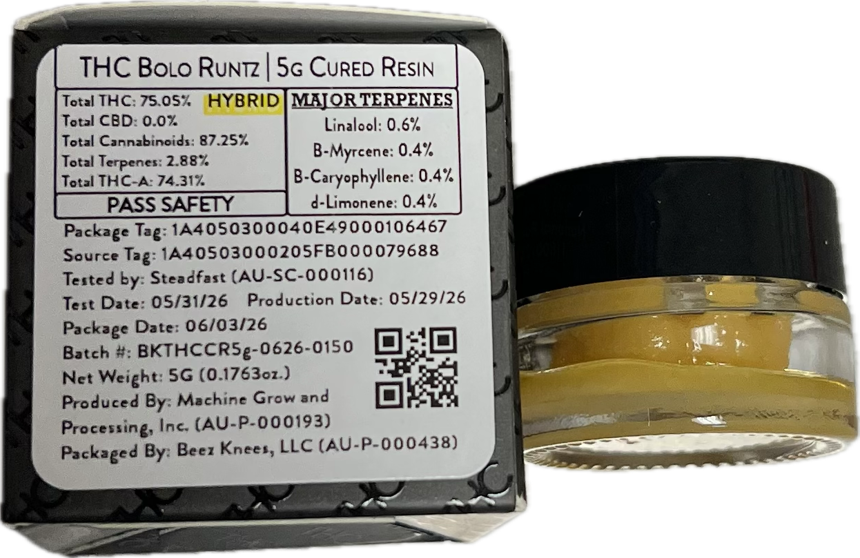 Bolo Runtz Cured Badder  5g