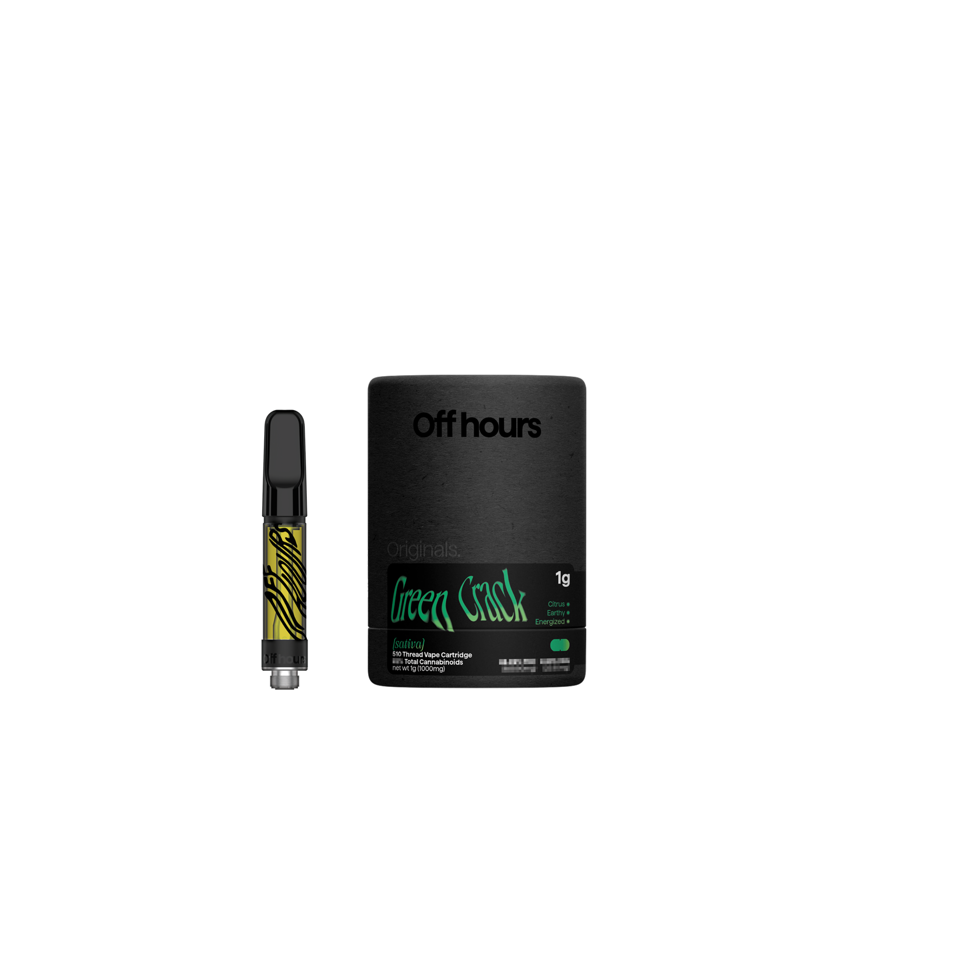 Off Hours Vape Cartridge Green Crack