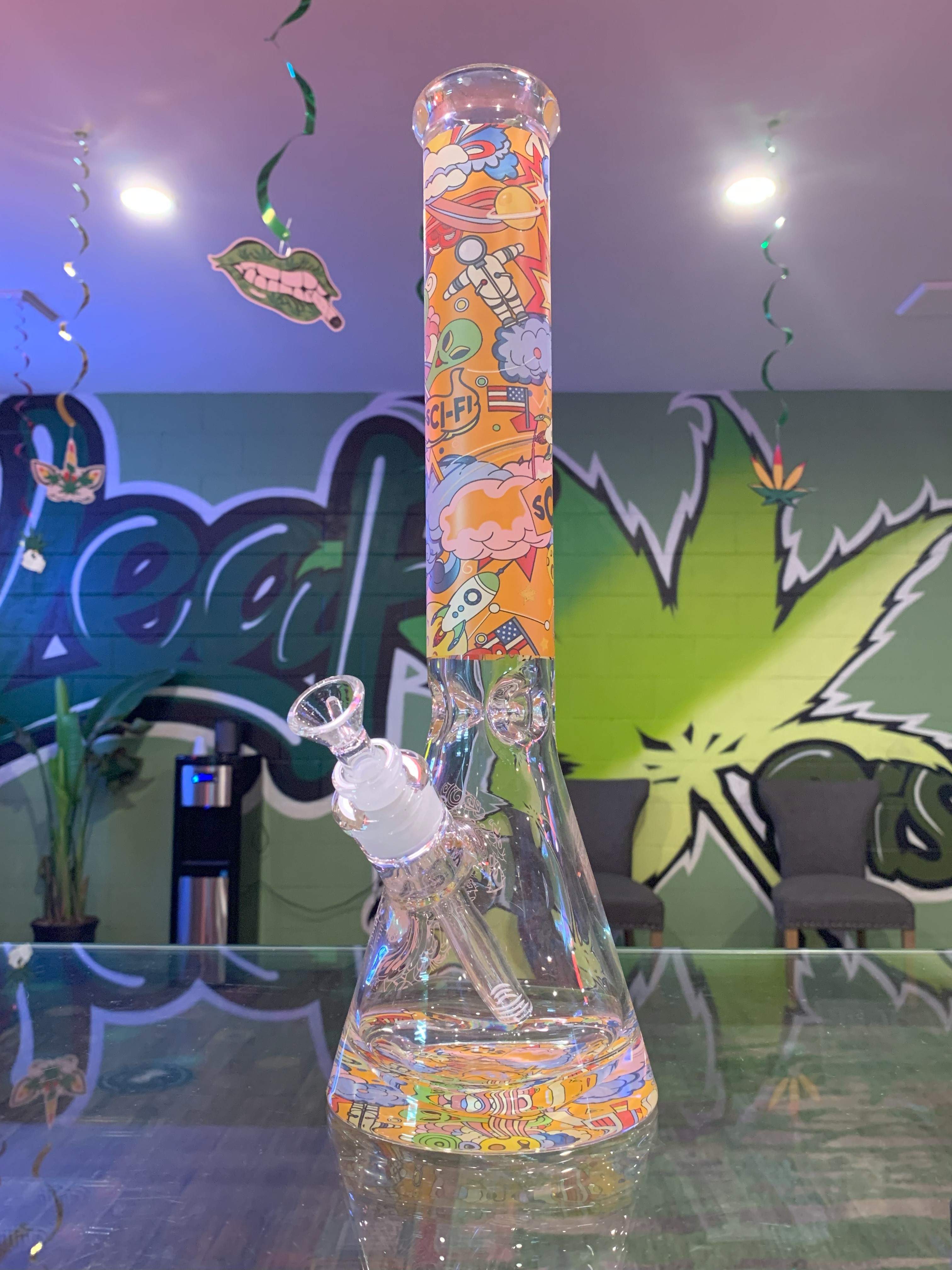 Syfy W.p. Cartoon Artistic Beaker