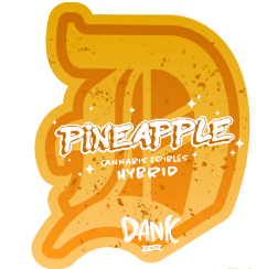 Dank: Pineapple (S) 200mg Gummies