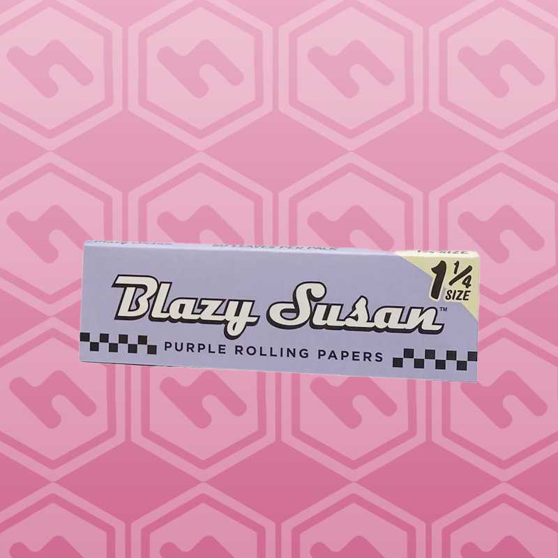 Blazy Susan | Purple Rolling Papers | 1 1/4 Size
