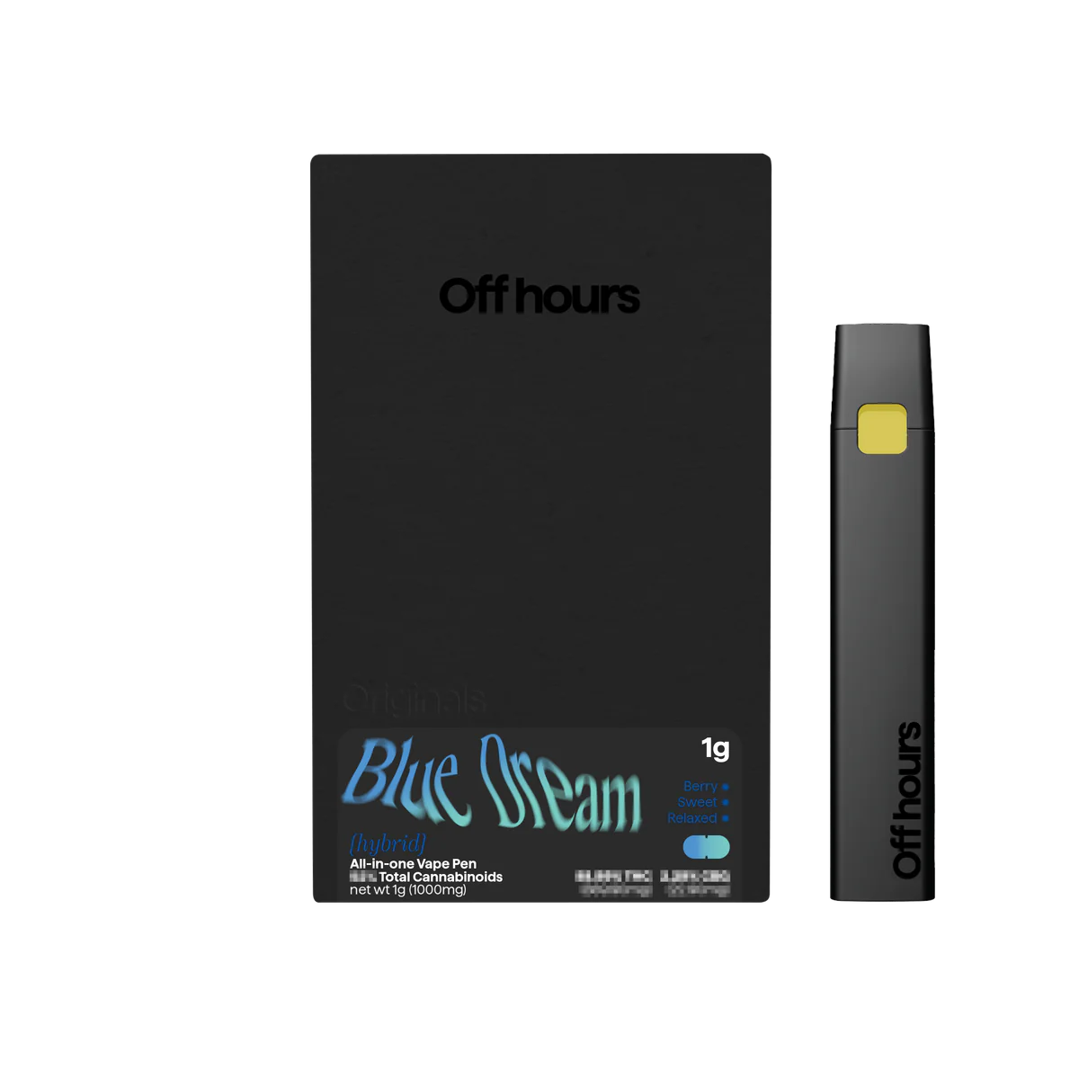 Off Hours | Blue Dream | All-In-One Vape Pen