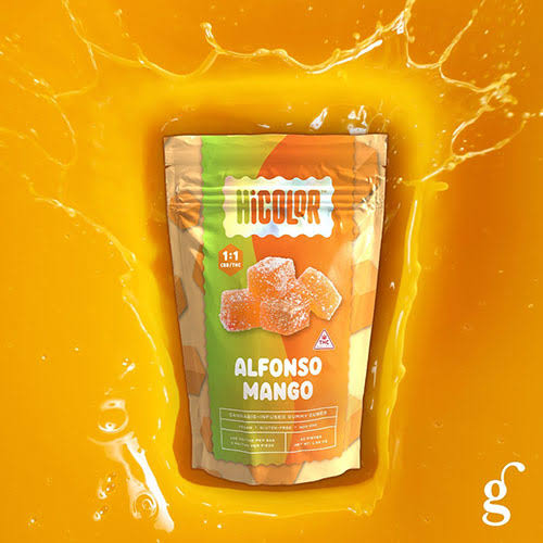 HiColor | Alfonso Mango | Gummies | 100mg | 10ct
