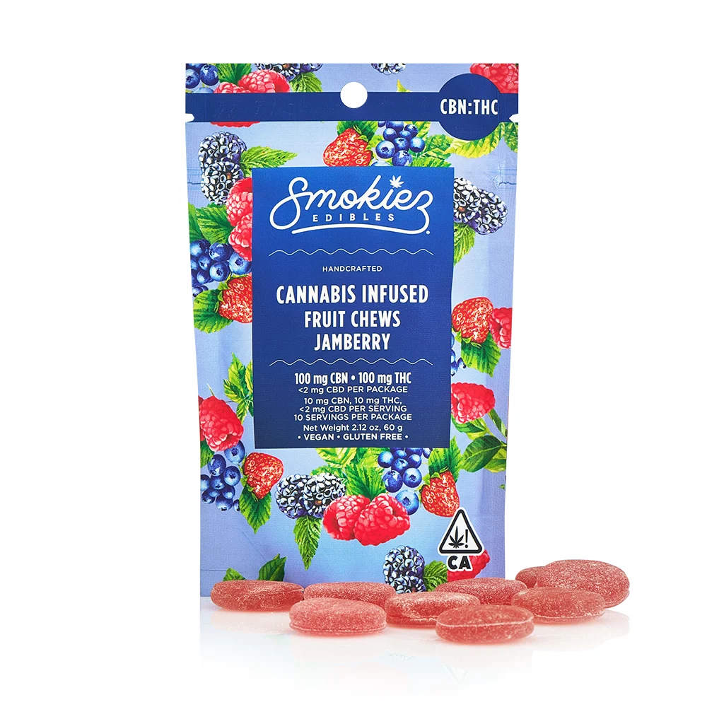 Smokiez - JamBerry Gummies 10pk - 100mg