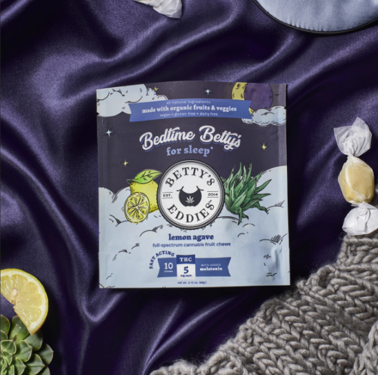 Betty's Eddies Bedtime Lemon Agave (I) Chews 5mg 10pk