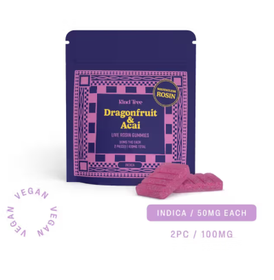 Dragonfruit and Acai | Live Rosin Soft Lozenges [2pk x 50mg]