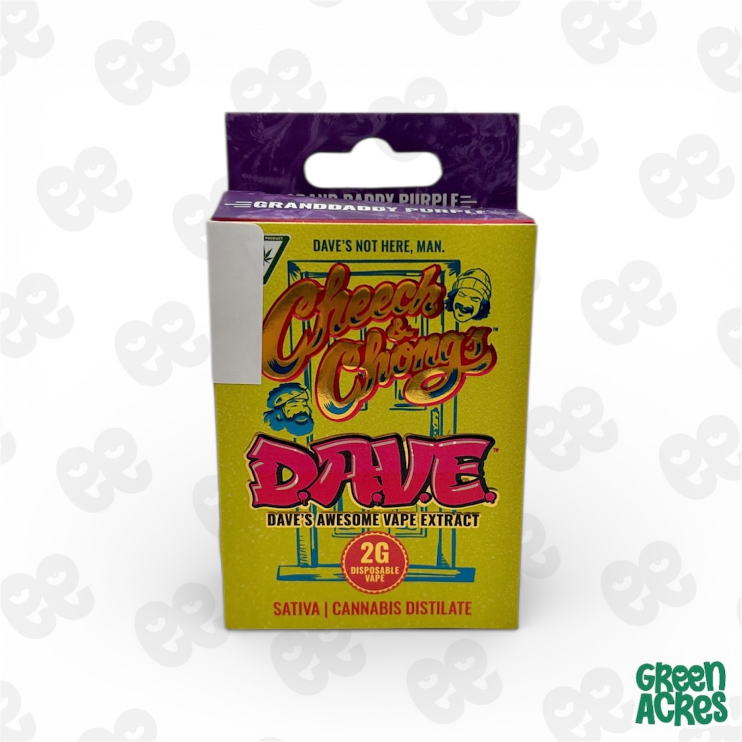 Granddaddy Purple 2G D.A.V.E. Vape