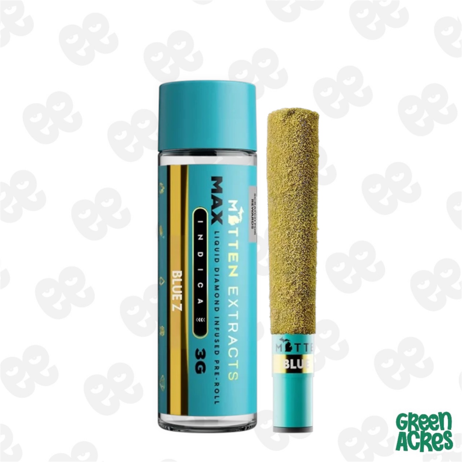 Mitten Extracts: Blue Z 3G MAXX Diamond Infused Preroll