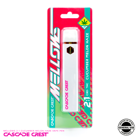 Cucumber Melon Haze 2:1 CBD Distillate Disposable | 1g (DOH)
