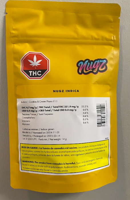 Nugz - Indica Flower - Indica