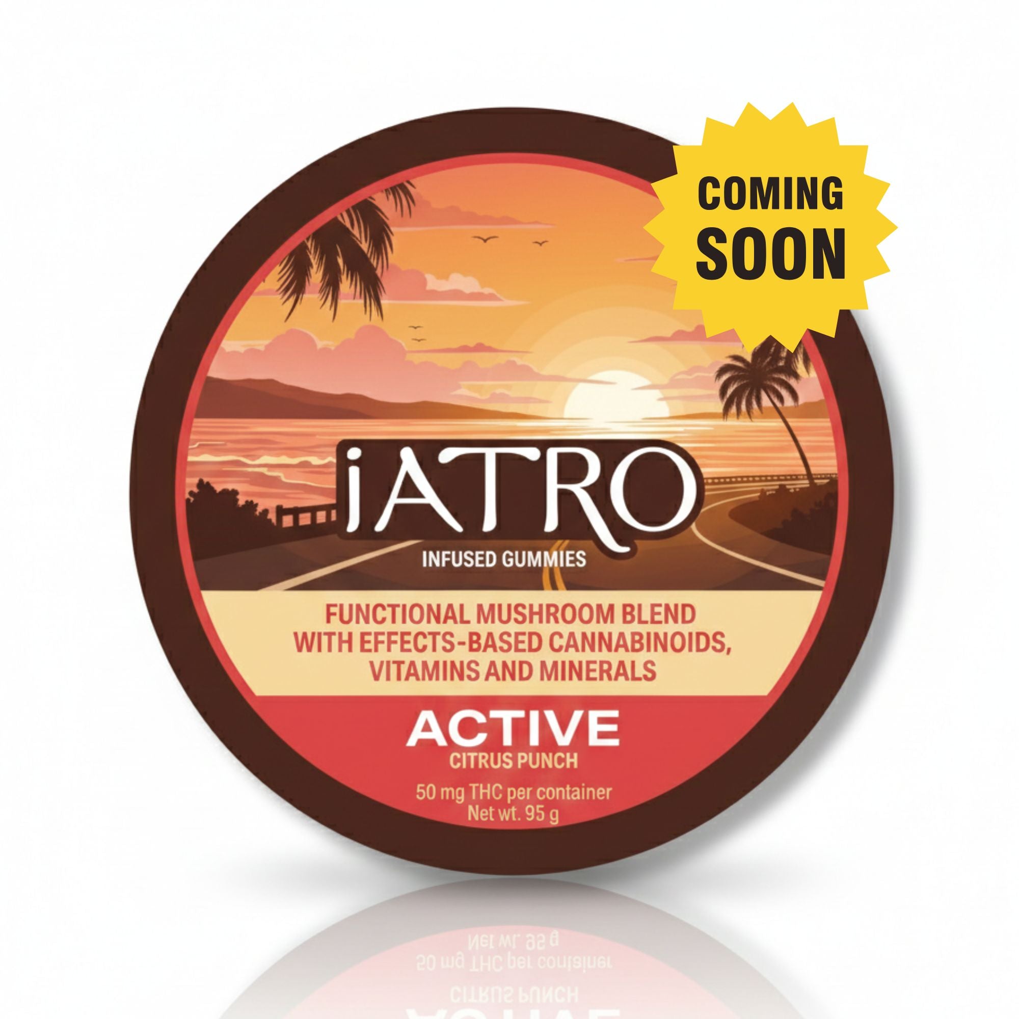 Citrus Punch "ACTIVE" 50mg gummies - iATRO