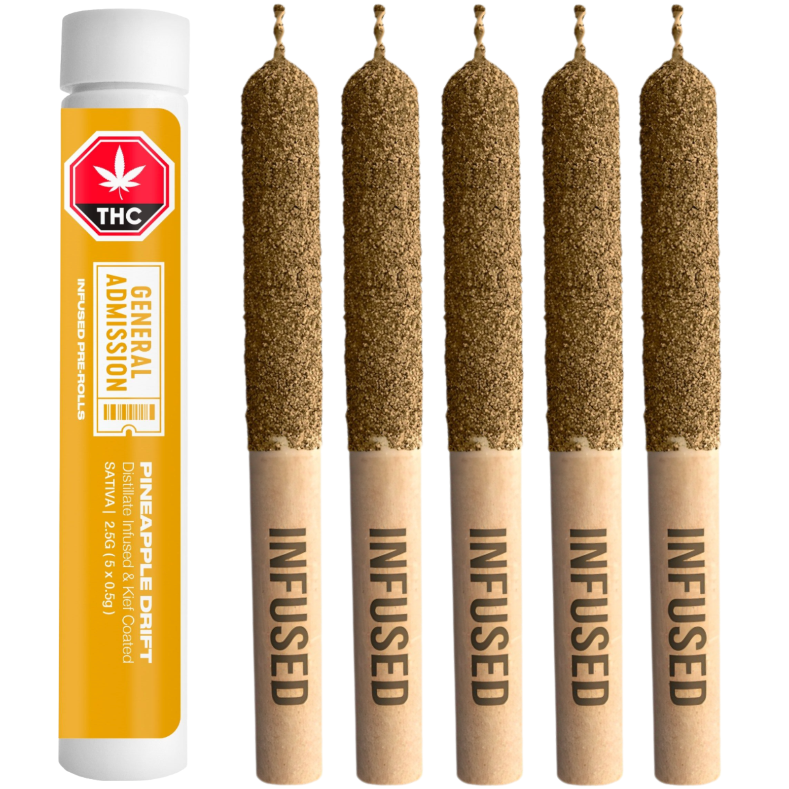 Pineapple Drift Distillate Infused 0.5g