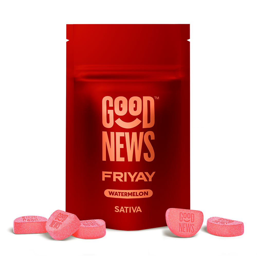 Watermelon Friyay Gummies | 100mg - Good News