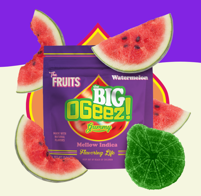 BIG | The Fruits | Watermelon | Mellow Indica | 1pk | 50mg