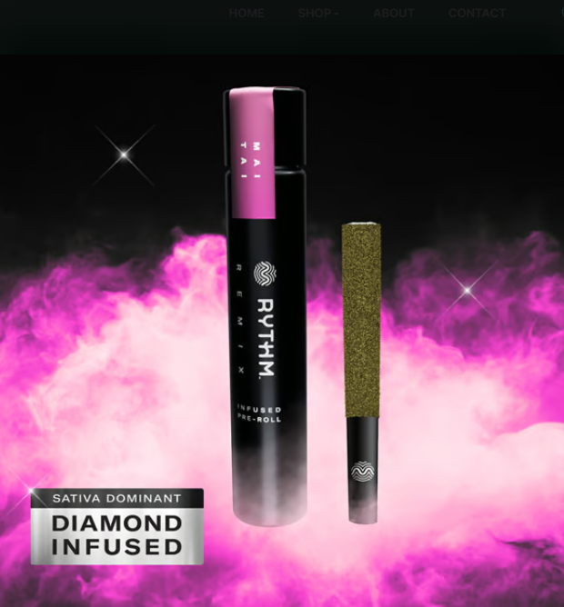 RYTHM REMIX Infused Joint 1g: Mai Tai