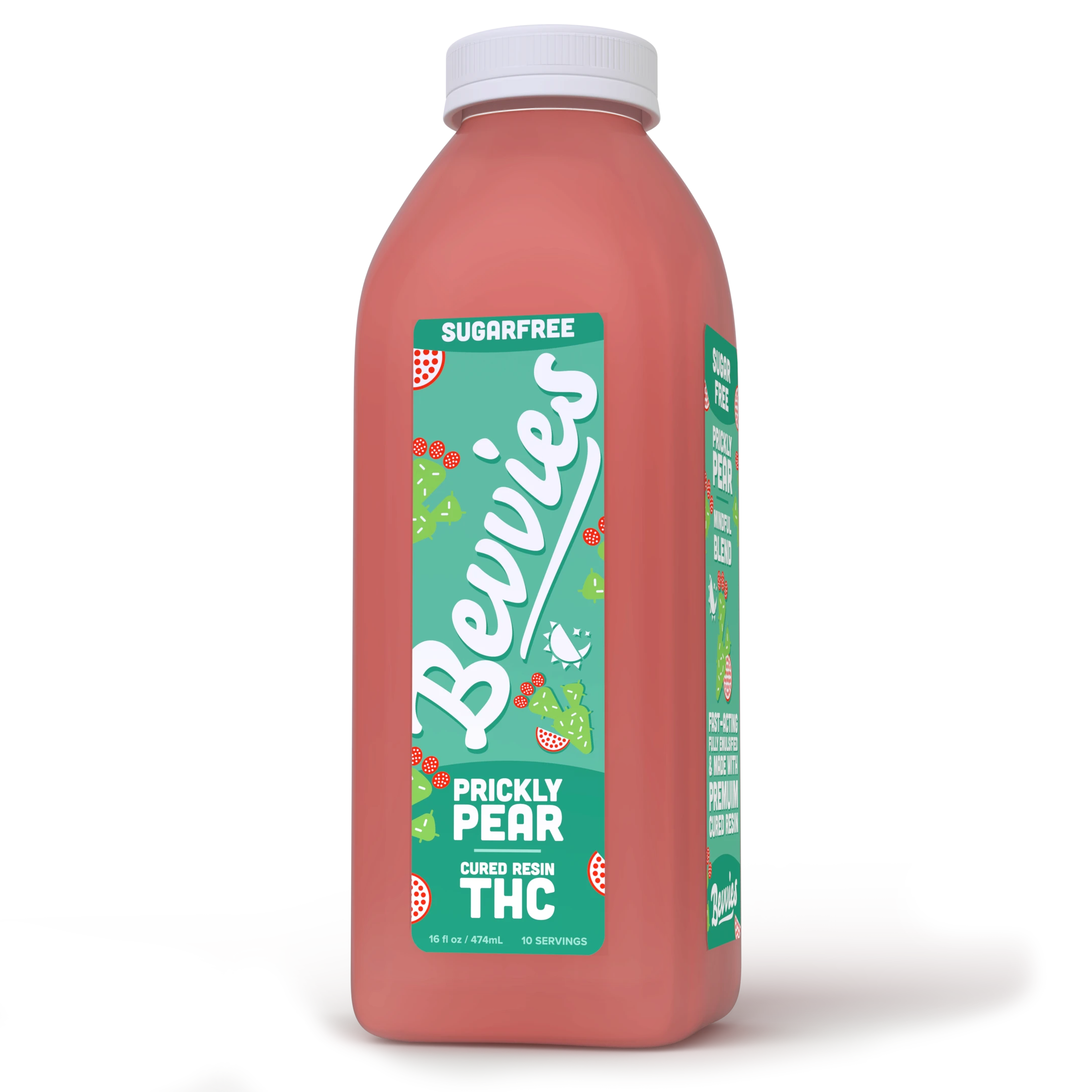Prickly Pear Sugar Free Cured Resin THC Beverage