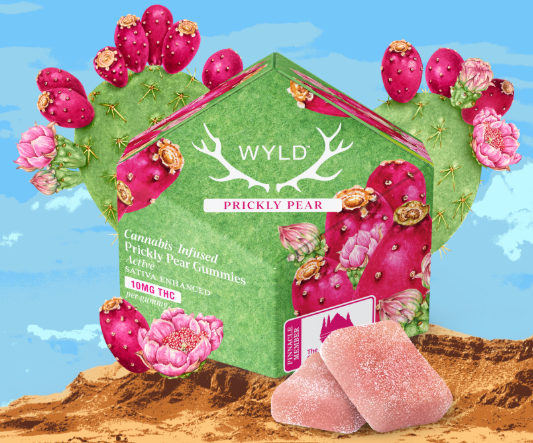 100mg 10pc Prickly Pear Gummies - Gummies - Wyld