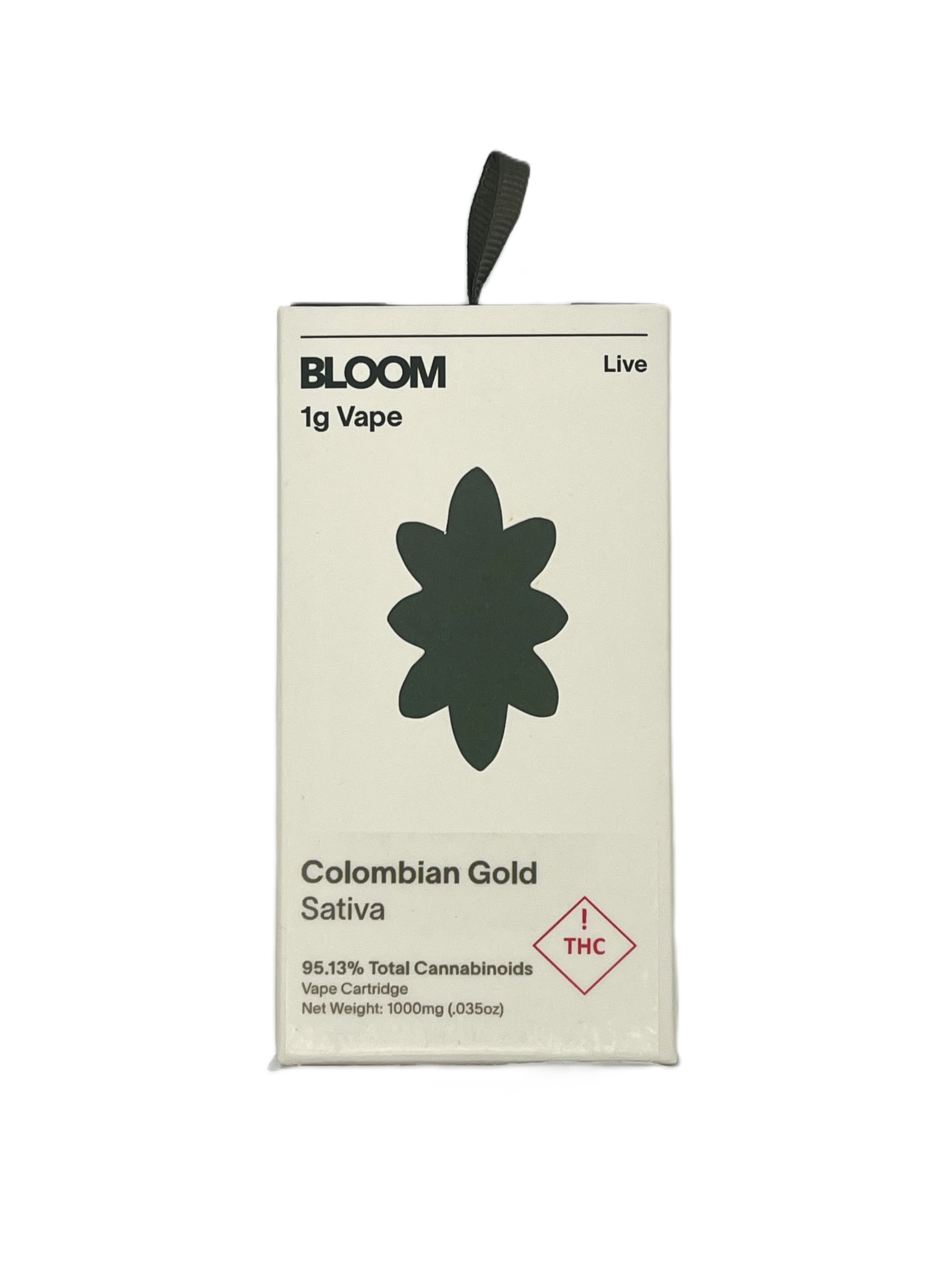 Colombian Gold Live Resin Cart | 1g