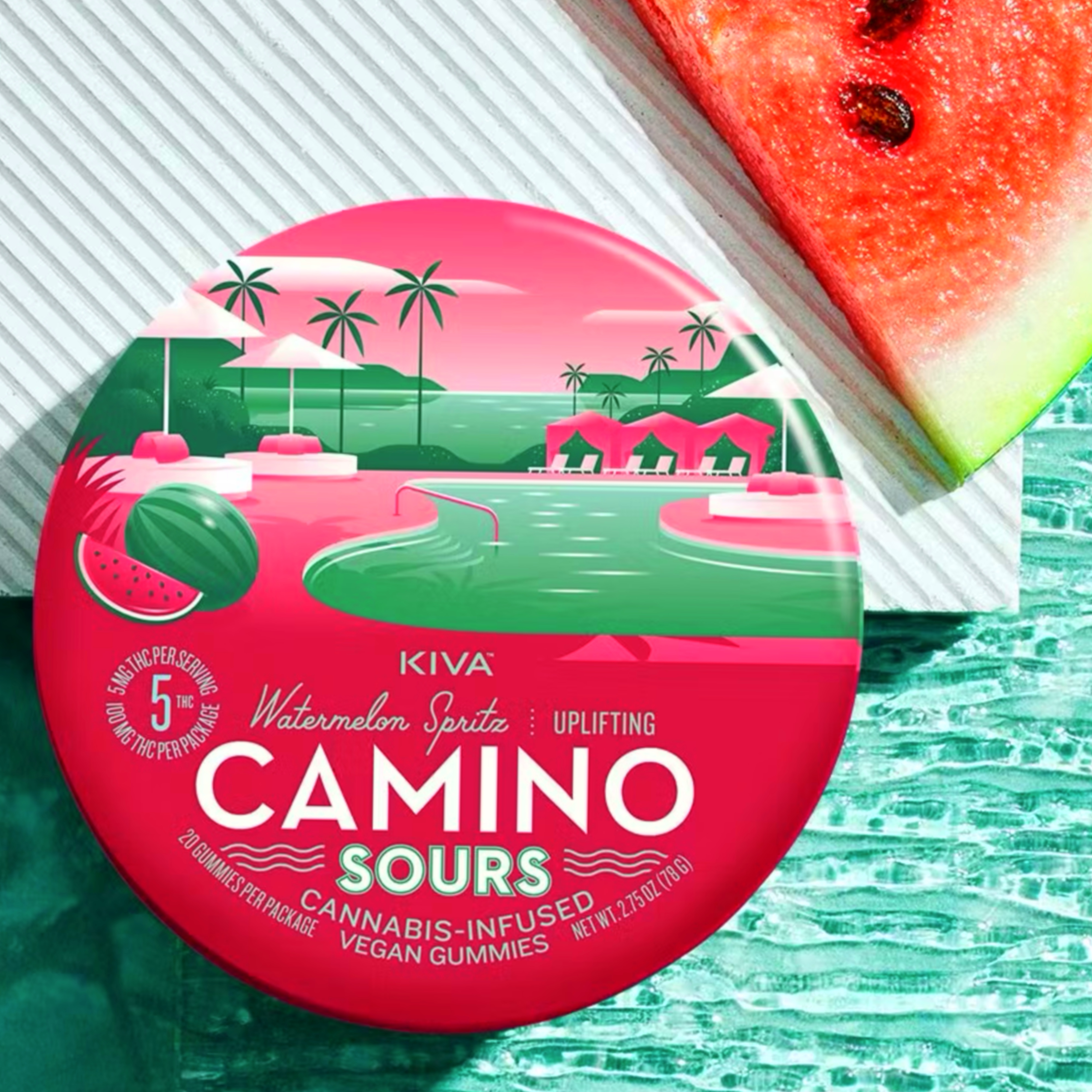 Uplifting Watermelon Spritz