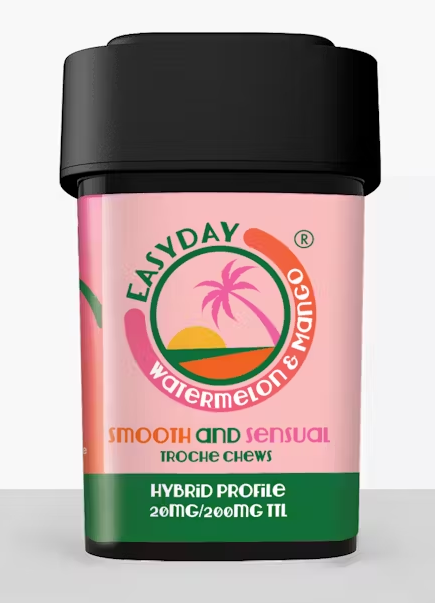 Smooth and Sensual Watermelon & Mango 200MG Gummies (10x20mg)