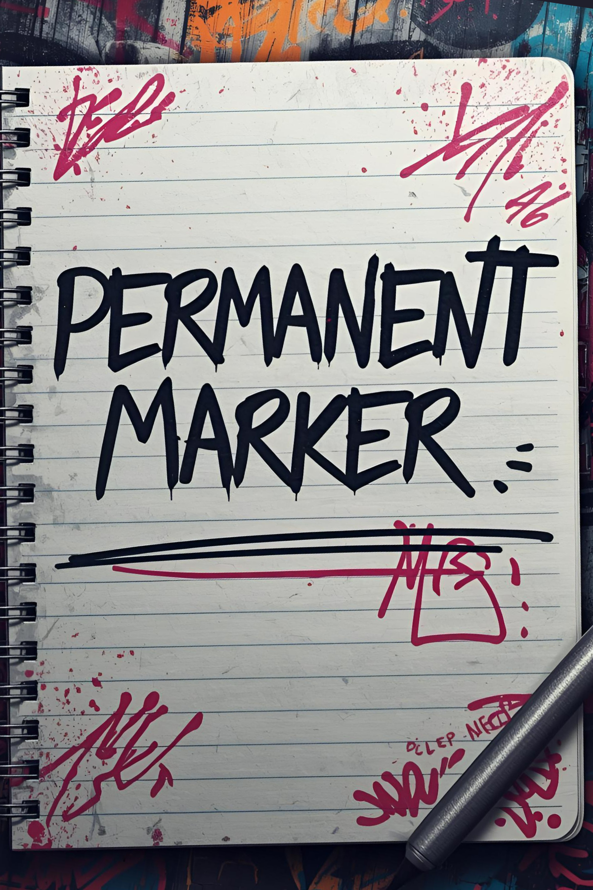 Flower Permanent Marker