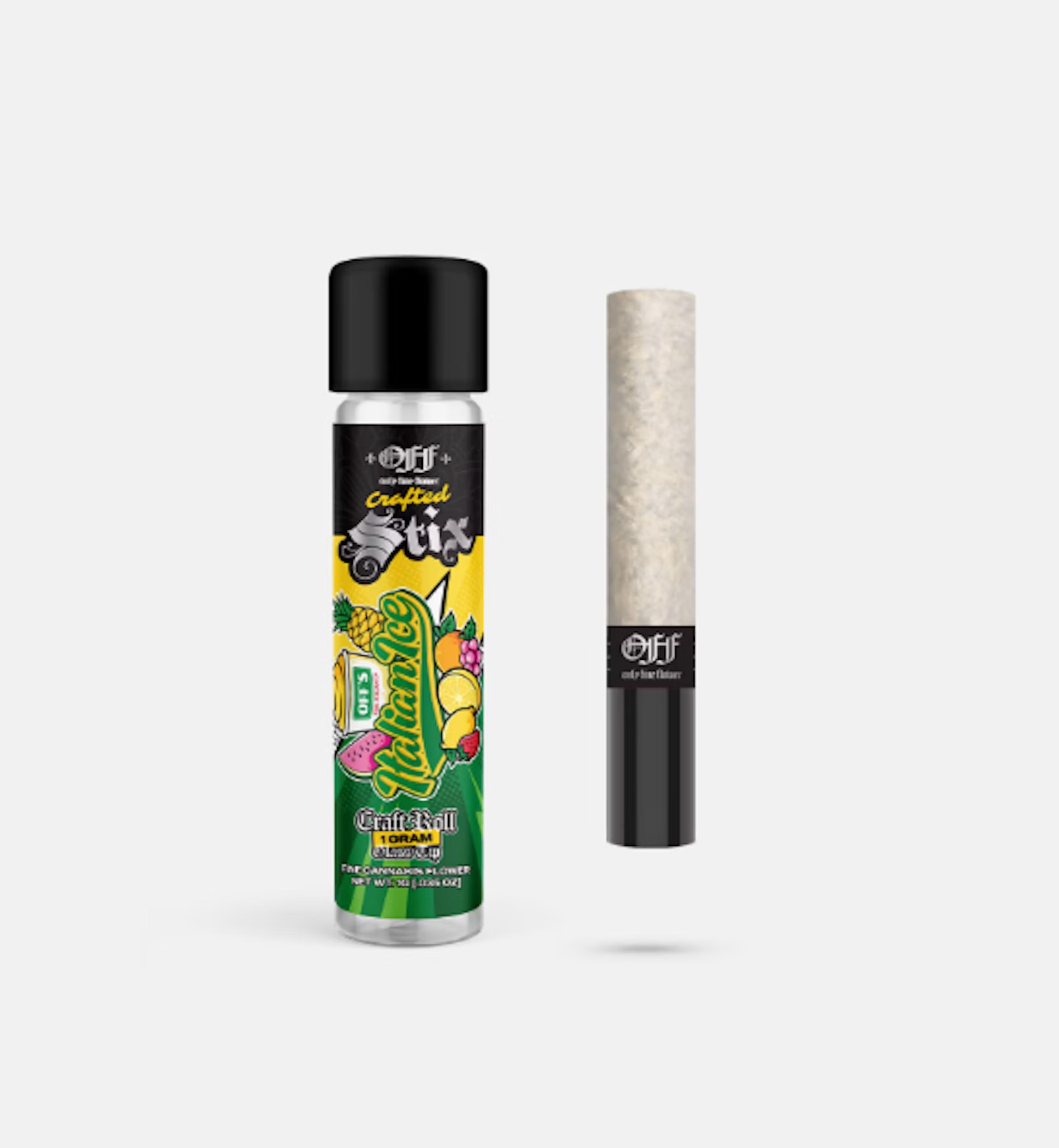 Off Dabs: Platinum Lemon Cherry Rosin Preroll