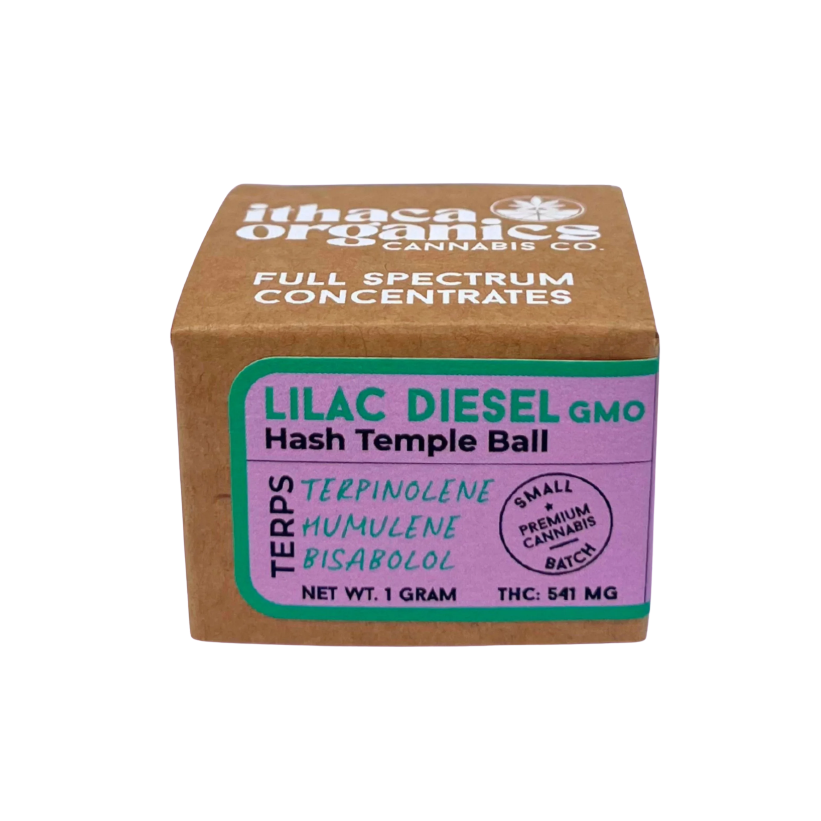 Ithaca Organics - Lilac Diesel GMO Hash Temple Ball - 1g