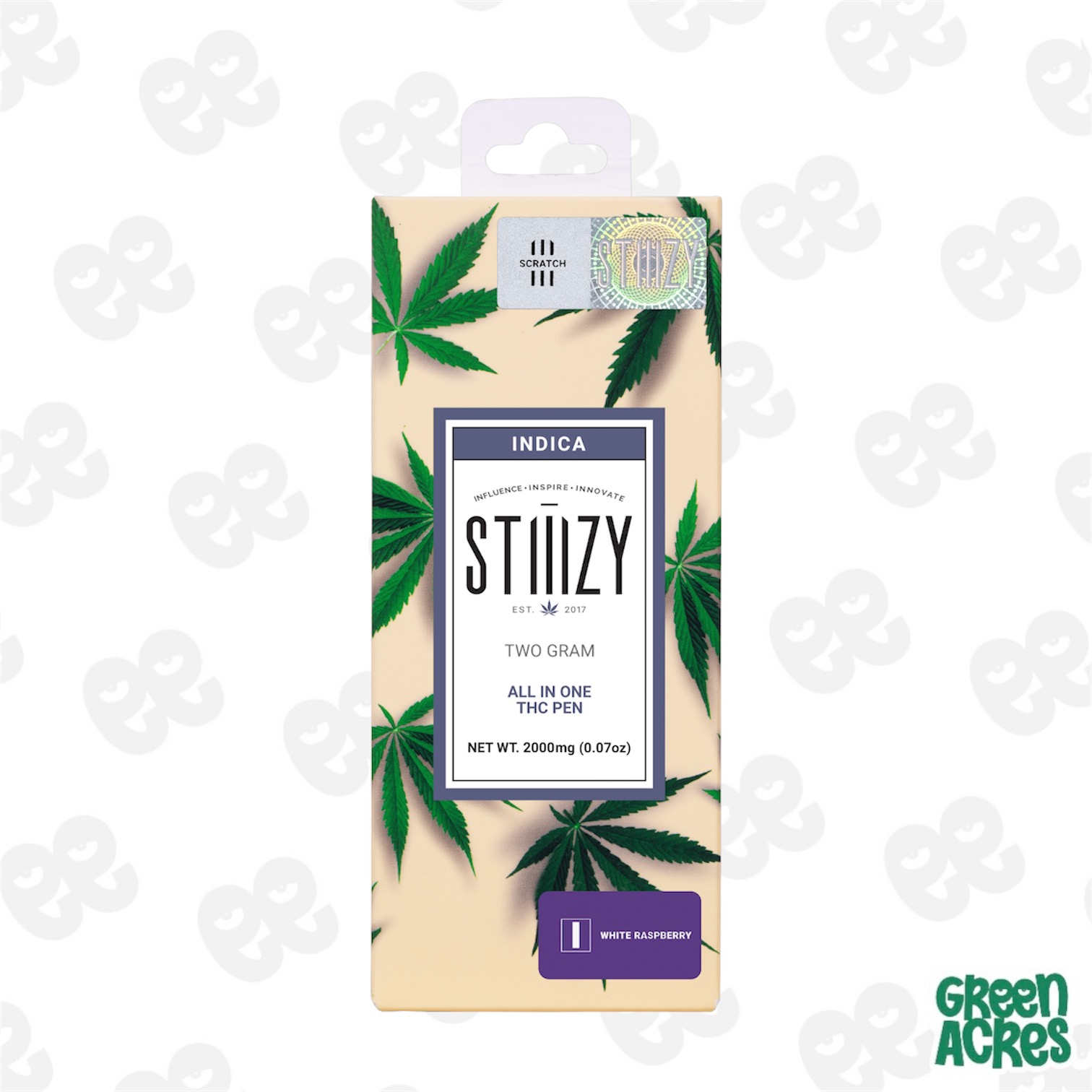 STIIIZY: White Raspberry 2G AIO