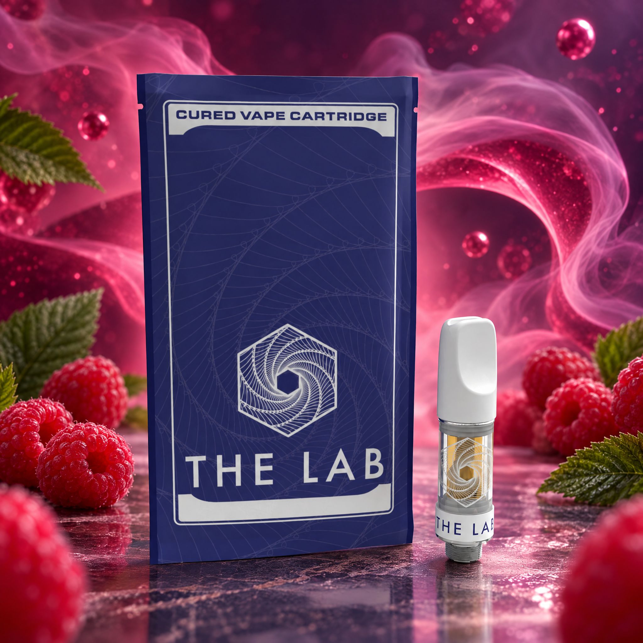 Raspberry Kush: Distillate Cartridge 2g