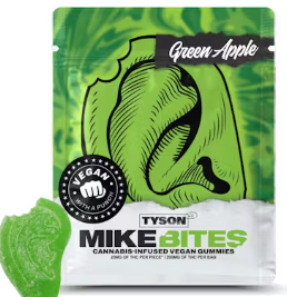 Tyson2.0 - Green Apple Mike Bites Gummies 200mg