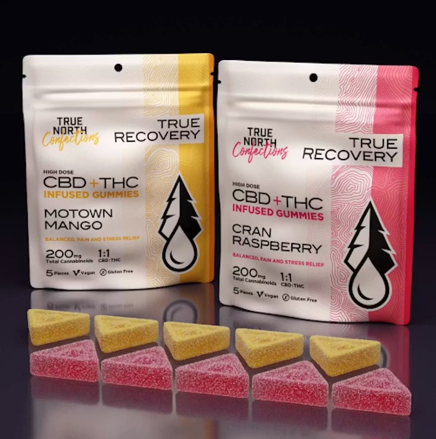 True North | Recovery | 1:1 (CBD:THC) | Motown Mango (200mg)