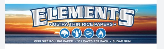 Elements Slim Rice King Papers