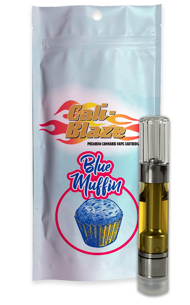 Cali Blaze 1g Vape (510) - Blue Muffin