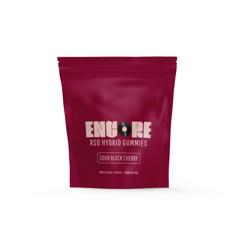 Encore - Black Cherry - RSO Gummies - 10pk/100mg