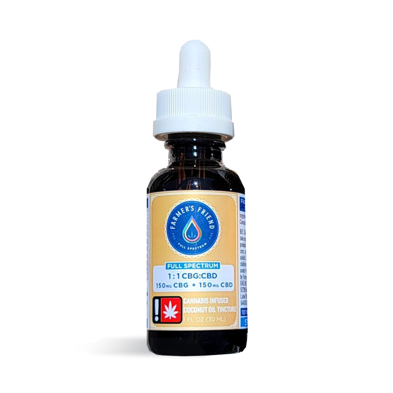 1:1 CBG/CBD Tincture -  1oz