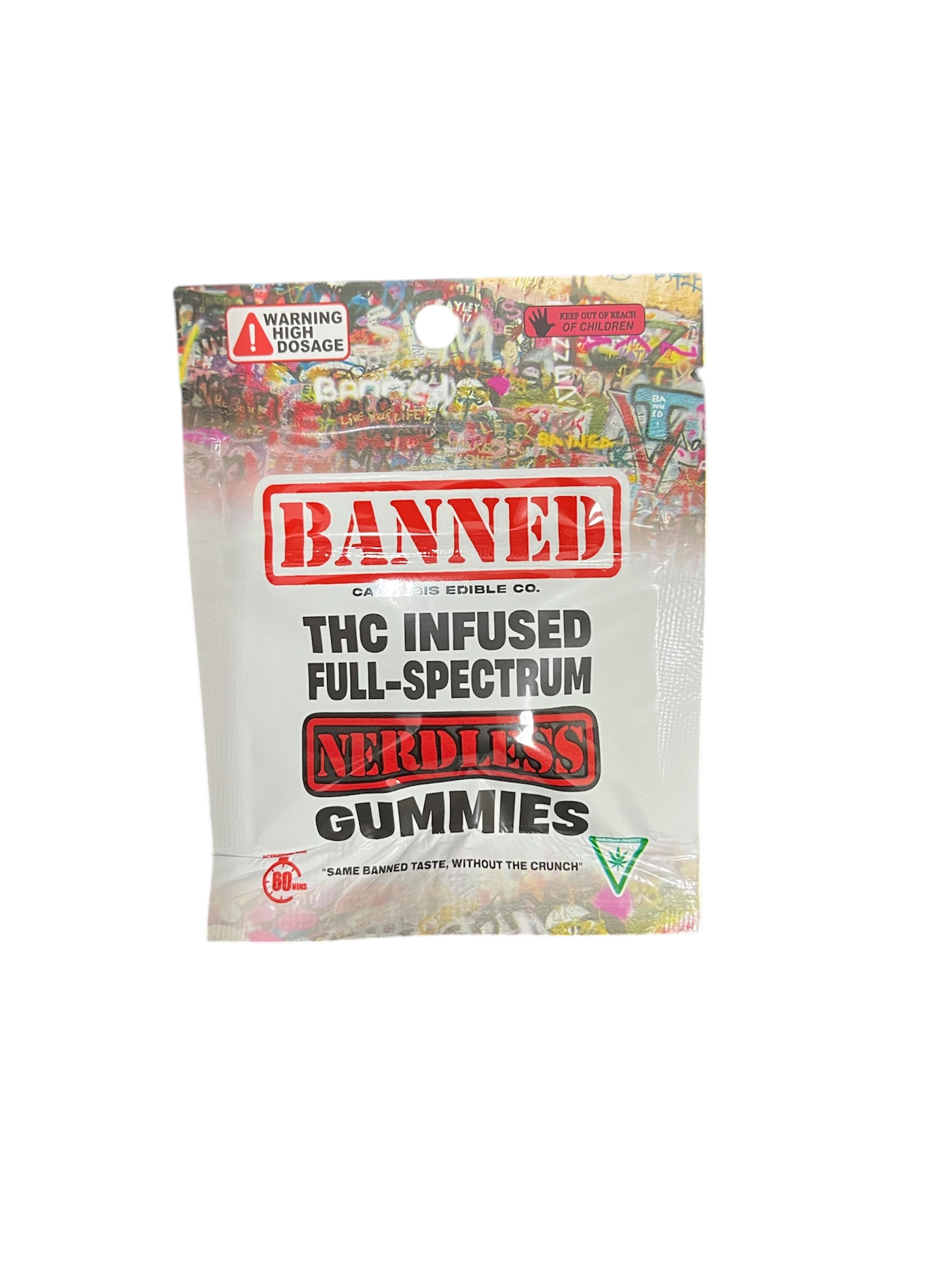 PARADISE PUNCH | NERDLESS SINGLE GUMMY | 200MG