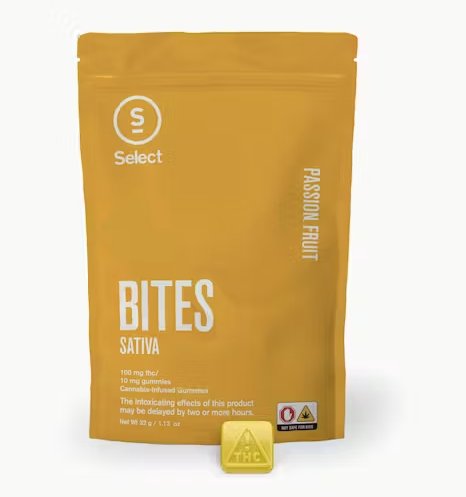 Select Bites Passion Fruit (S) 10pk 100mg