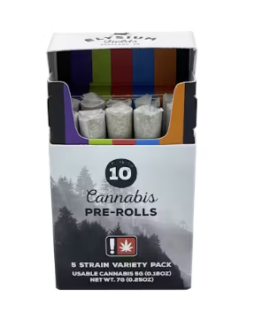 PreRoll Pack CBD HEAVY 5 STRAIN VARIETY V9 | 5g