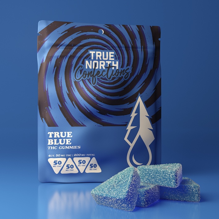 True North: True Blue Vegan Gummies 200MG