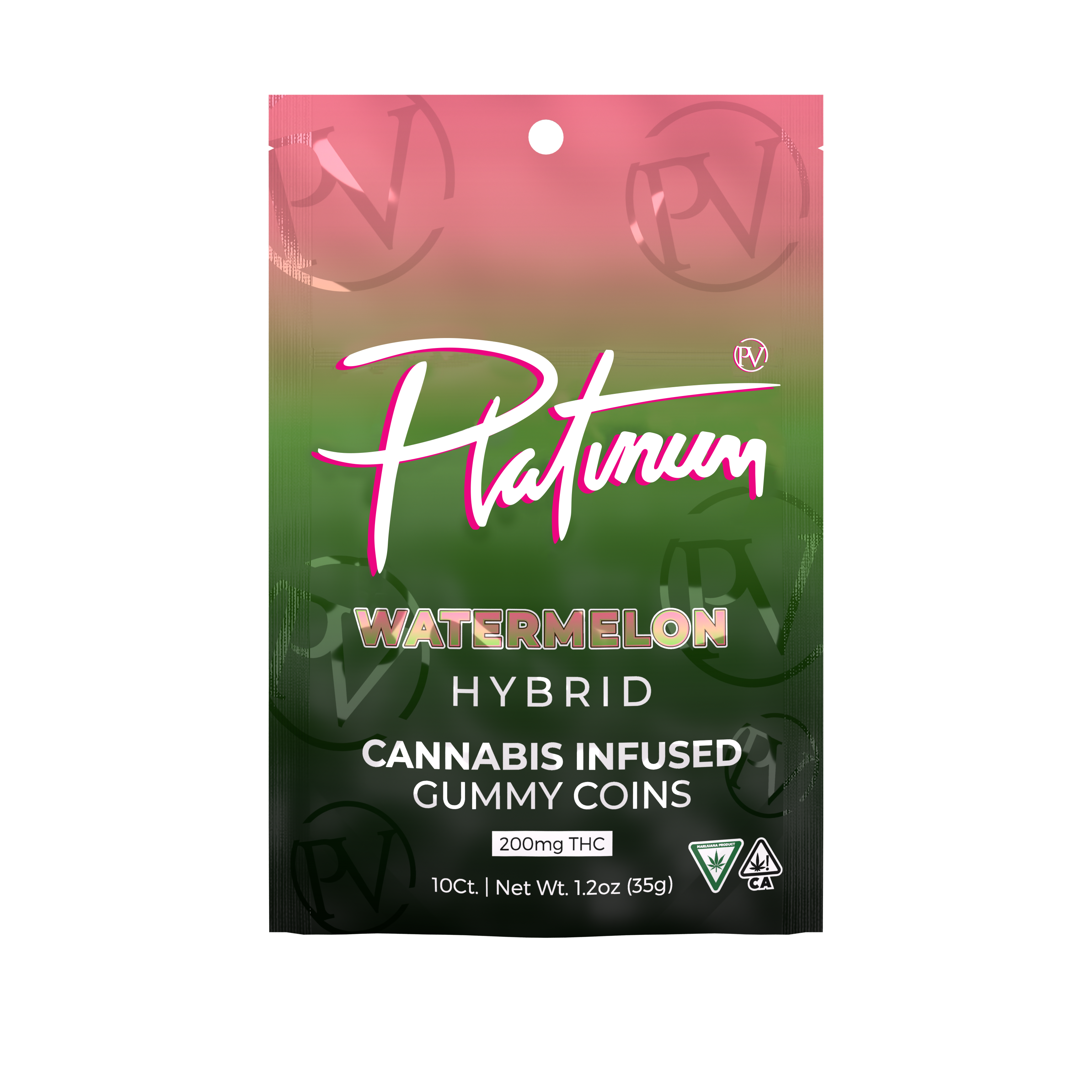 200mg Live Resin Gummies | Watermelon Rush