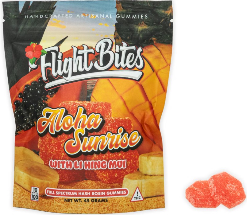 (24760) Aloha Sunrise Hash Rosin Gummies 10Pk