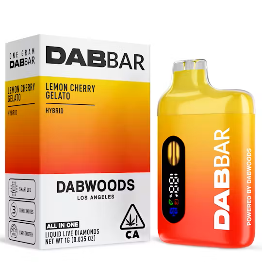Lemon Cherry Gelato - Disposable Cart 1G Liquid Diamonds Hybrid