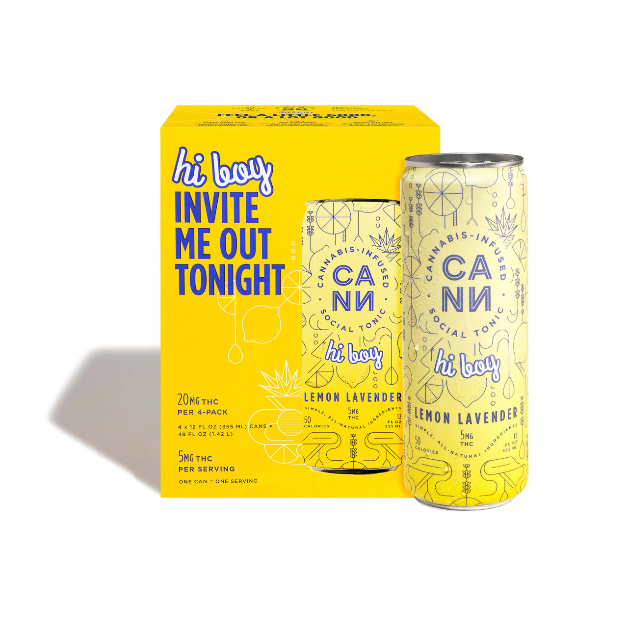 Hi Boys Lemon Lavender