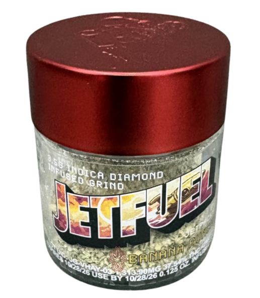 Banana Punch | Jetfuel Infused Ground Flower | 3.5g