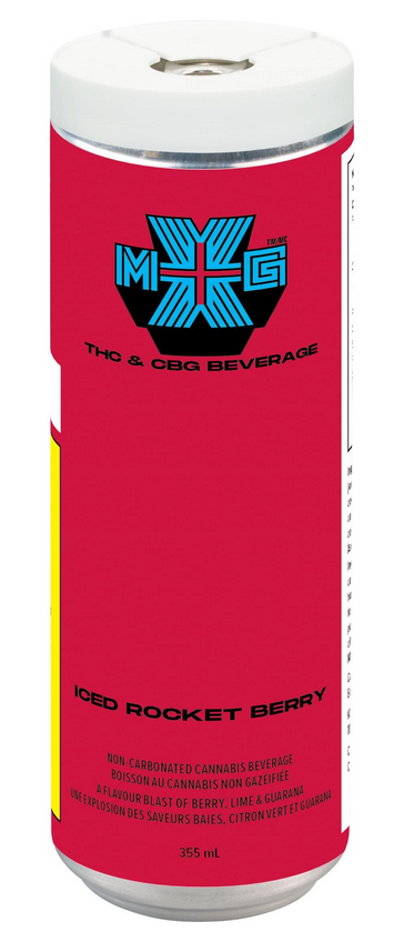 023 - XMG+ Iced Rocket Berry - 355Ml