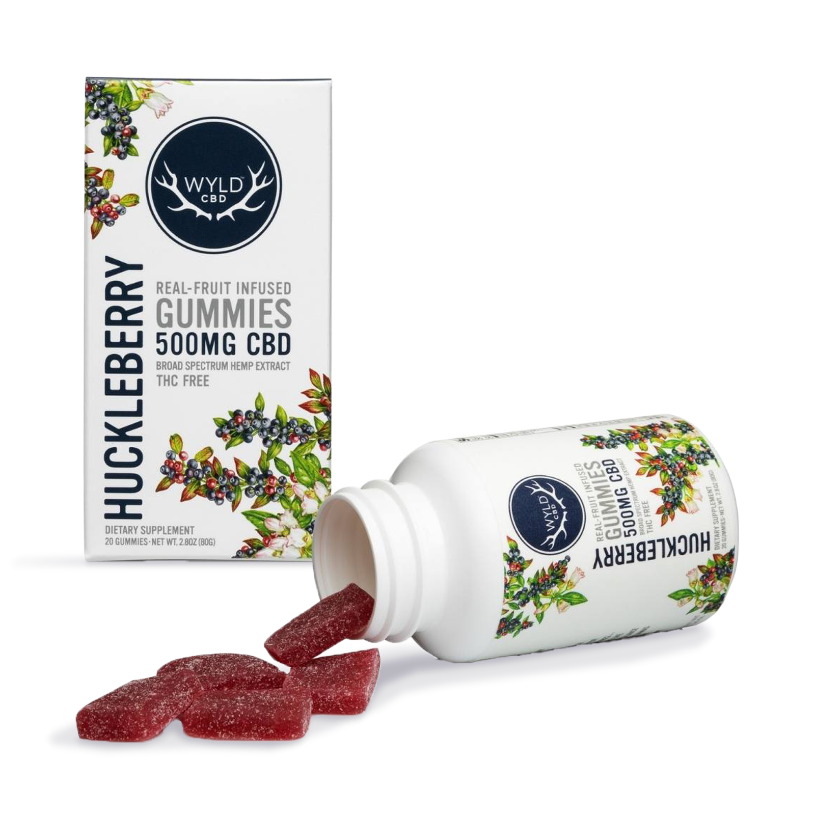 Huckleberry CBD Gummies | 20-pack