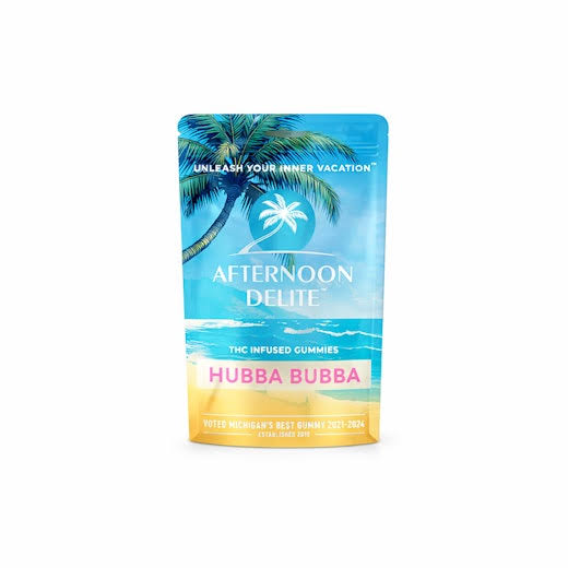 AFTERNOON DELITE | HUBBA BUBBA | HYBRID | GUMMIES | 200MG | REC